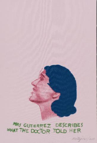 Print from A Day Book by Robert Creeley
