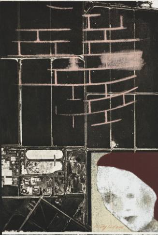 Print from A Day Book by Robert Creeley
