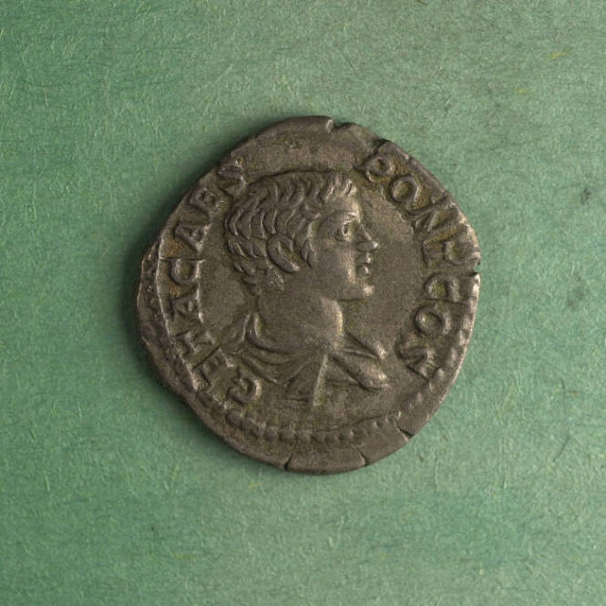 denarius, Roman Empire, Septimius Severus and Caracalla, 203-208 CE
