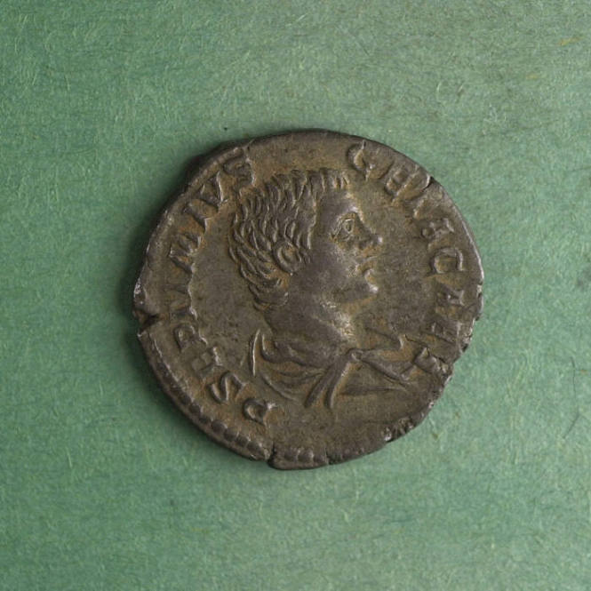 denarius, Roman Empire, Septimius Severus and Caracalla, 203-208 CE