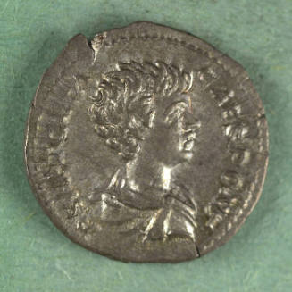 denarius, Roman Empire, Septimius Severus and Caracalla, 200-202 CE