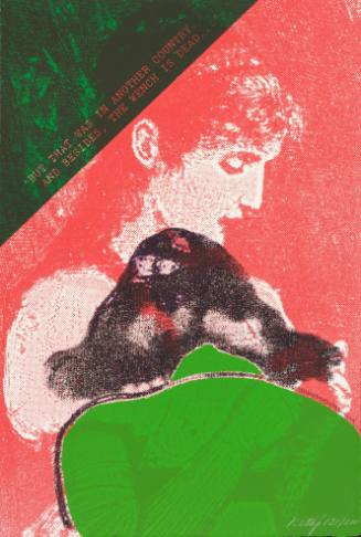 Print from A Day Book by Robert Creeley