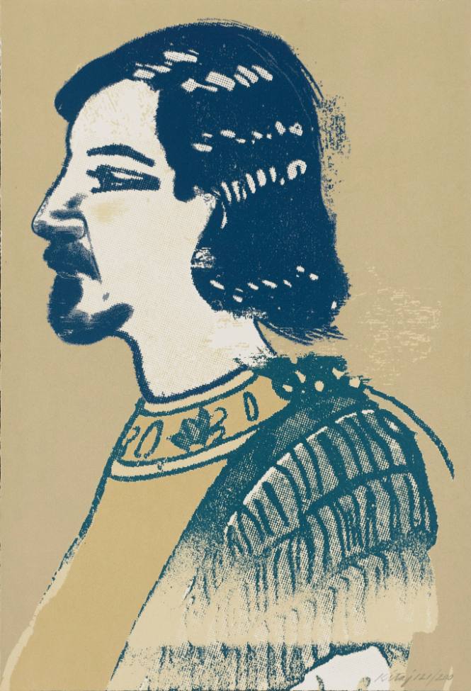 Print from A Day Book by Robert Creeley
