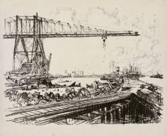 French Canal and American Cranes