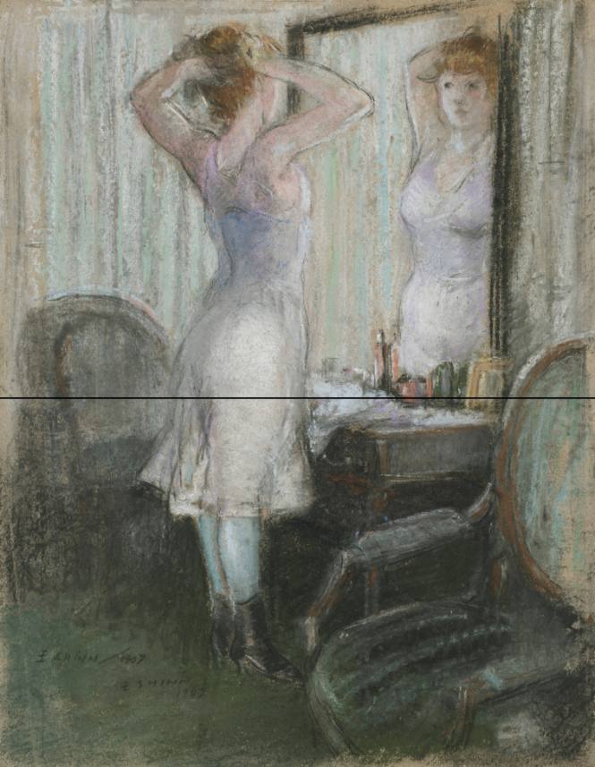 Girl Before a Mirror