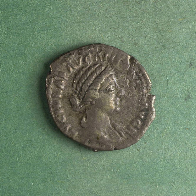 denarius, Roman Empire, Aurelius and Verus, 164-169 CE
