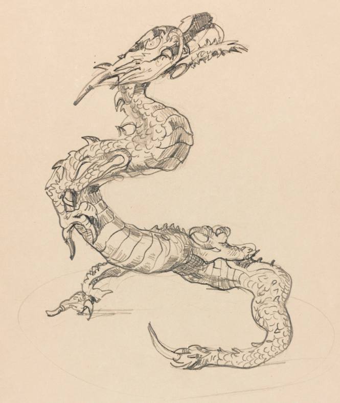 Study for The Great Wonder, Central Panel