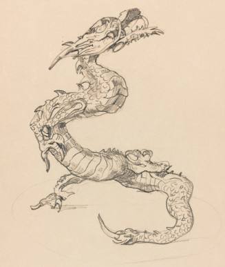 Study for The Great Wonder, Central Panel