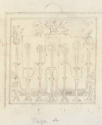 Study for the illuminated manuscript